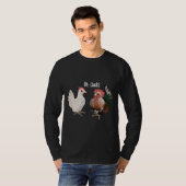 Serama Chicken Lovers Oh Cluck Hen T-shirt (Voorkant volledig)