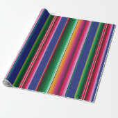 Serape Fiesta inpakpapier (Uitgerold)