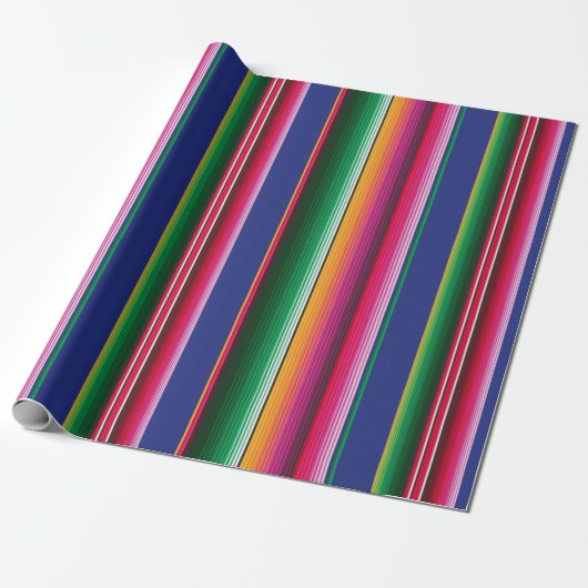 Serape Fiesta inpakpapier (Uitgerold)