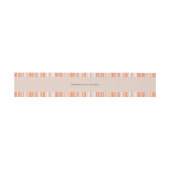 Serape Herfst Seizoen Verticale Strepen Uitnodigingen Wikkel (Vlak)