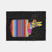 Serape Pocket Pinata Mexicaanse Fiesta (geen echte Fleece Deken (Voorkant (Horizontaal))