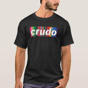 Serape Poncho Pattern Crudo T-shirt