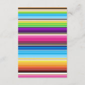 Serape Spring | Informatiekaartje (Achterkant)