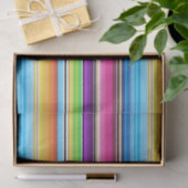 Serape Spring Stripes Tissuepapier (Geschenk)