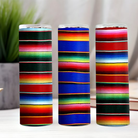 Serape streep aangepast sticker