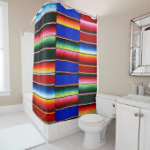 Serape streep douchegordijn (In situ)