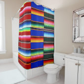 Serape streep douchegordijn (In situ)