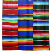 Serape streep douchegordijn (Voorkant)