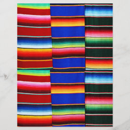 Serape strees origami paper
