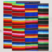 Serape strees origami paper (Voorkant / Achterkant)