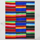 Serape strees origami paper (Achterkant)