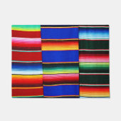 Serape strepen deurmat (Voorkant)