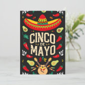 Serape Stripe-Briefkaart Kaart (Staand voorkant)