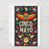 Serape Stripe-Briefkaart Kaart (Achterkant)