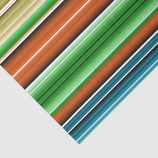 Serape Summer Stripes Tissuepapier (Detail)