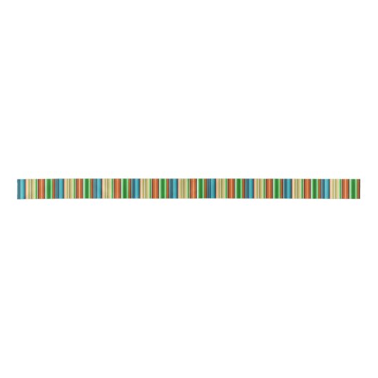 Serape Summer Vibrant Satijnen Lint (Voorkant)