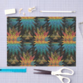Serape Tribal Southwest Red Pattern Tissuepapier (Craft)