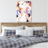 Seraph Angel Mythical Creatineknopen Tekening Canvas Afdruk (Insitu (Slaapkamer))