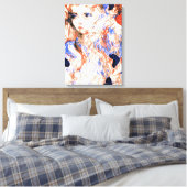 Seraph Angel Mythical Creatineknopen Tekening Canvas Afdruk (Insitu (Slaapkamer))