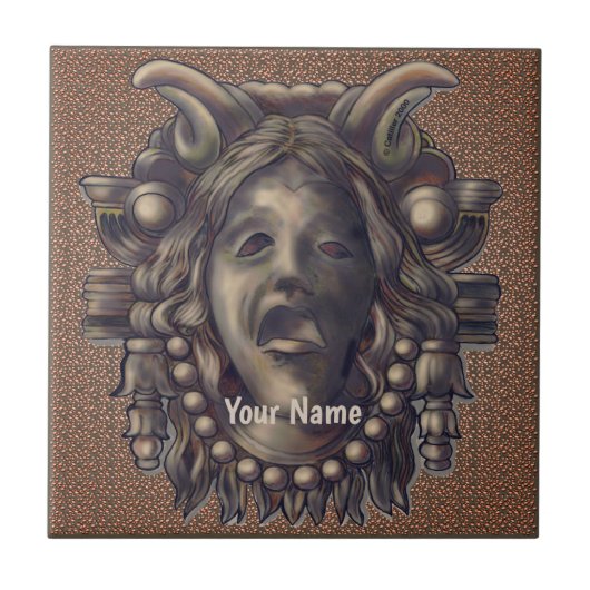 Seraph Gargoyle  Tegeltje (Voorkant)