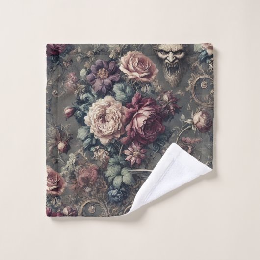 Seraph Hunting - Gotisch Victoriaans Bad Handdoek (Wasdoekje)