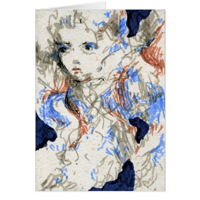 Seraph Ink Pen Tekening (Voorkant)