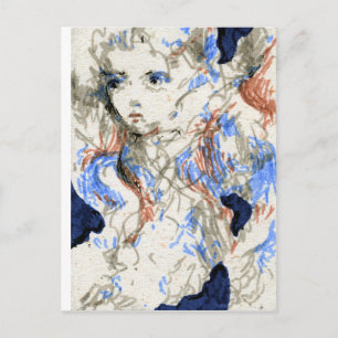 Seraph Ink Pen Tekening Briefkaart