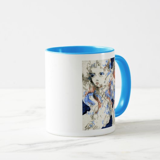 Seraph Ink Pen Tekening Mok (Voorkant rechts)