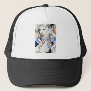 Seraph Ink Pen Tekening Trucker Pet