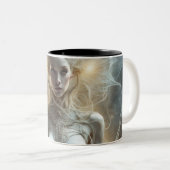 Seraphim 044 tweekleurige koffiemok (Voorkant rechts)