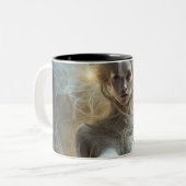 Seraphim 044 tweekleurige koffiemok (Voorkant links)