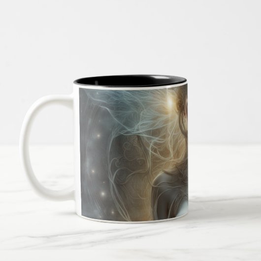 Seraphim 044 tweekleurige koffiemok (Links)