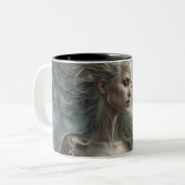 Seraphim 063 tweekleurige koffiemok (Voorkant links)