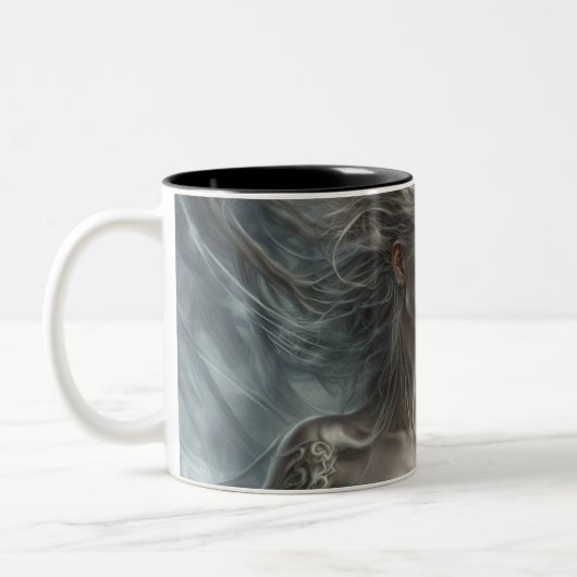 Seraphim 063 tweekleurige koffiemok (Links)
