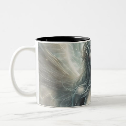 Seraphim 105 tweekleurige koffiemok (Links)