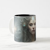 Seraphim 112 tweekleurige koffiemok (Voorkant links)