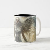 Seraphim 113 tweekleurige koffiemok (Voorkant rechts)