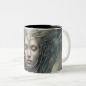 Seraphim 122 tweekleurige koffiemok (Voorkant rechts)