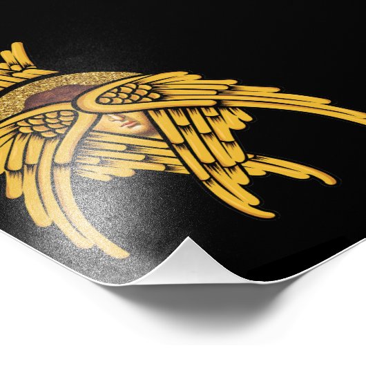 Seraphim Angel Foto Afdruk (Hoek)