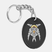 Seraphim Angel Silver Sleutelhanger (Voorkant Links)