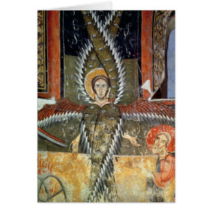 Seraphim die de lippen van Isaiah zuivert