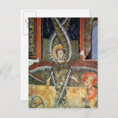 Seraphim die de lippen van Isaiah zuivert Briefkaart (Voorkant / Achterkant)