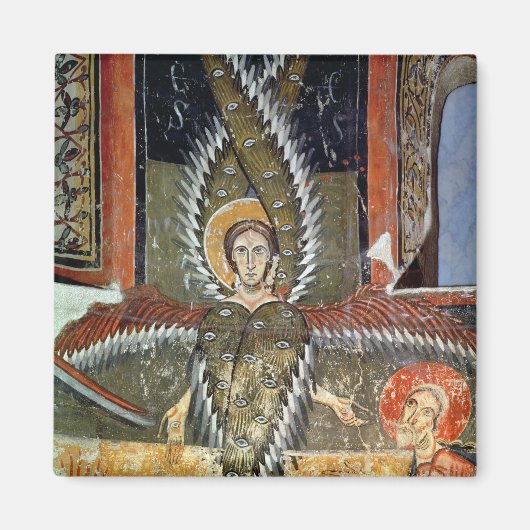 Seraphim die de lippen van Isaiah zuivert Magneet (Voorkant)