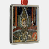 Seraphim die de lippen van Isaiah zuivert Metalen Ornament (Rechts)