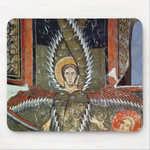 Seraphim die de lippen van Isaiah zuivert Muismat