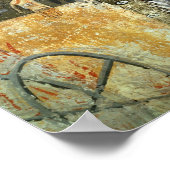 Seraphim die de lippen van Isaiah zuivert Poster (Hoek)