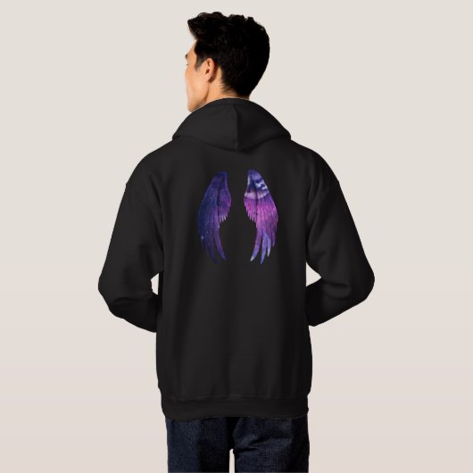 Seraphim JBS Galaxy Wings Hoodie (Achterkant volledig)