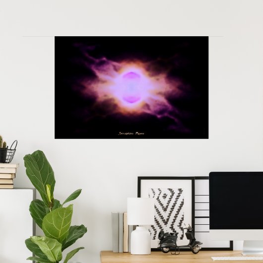 Seraphim Moon Poster (Thuiskantoor)