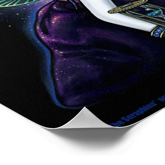 Seraphina Celestial Angels Nebula Fairy Poster (Hoek)