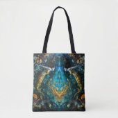 "Seraphina" - Mooie mystieke zeemeermin Tote Bag (Voorkant)